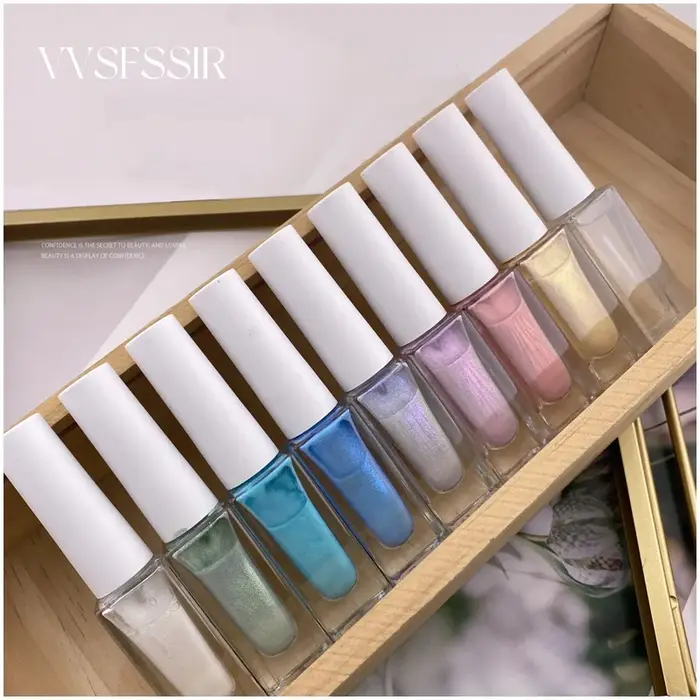 Vernis à ongles gel effet aquarelle 9 couleurs