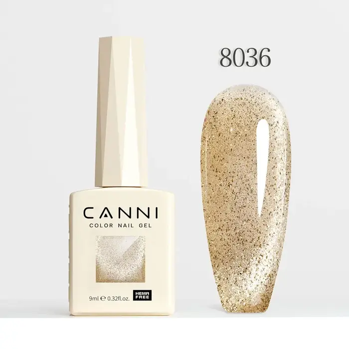 CANNI HEMA FREE TPO gratuit 9ml paillettes argent chat Gel magnétique vernis à ongles galaxie diamant couverture complète Gel pigmenté pour les ongles