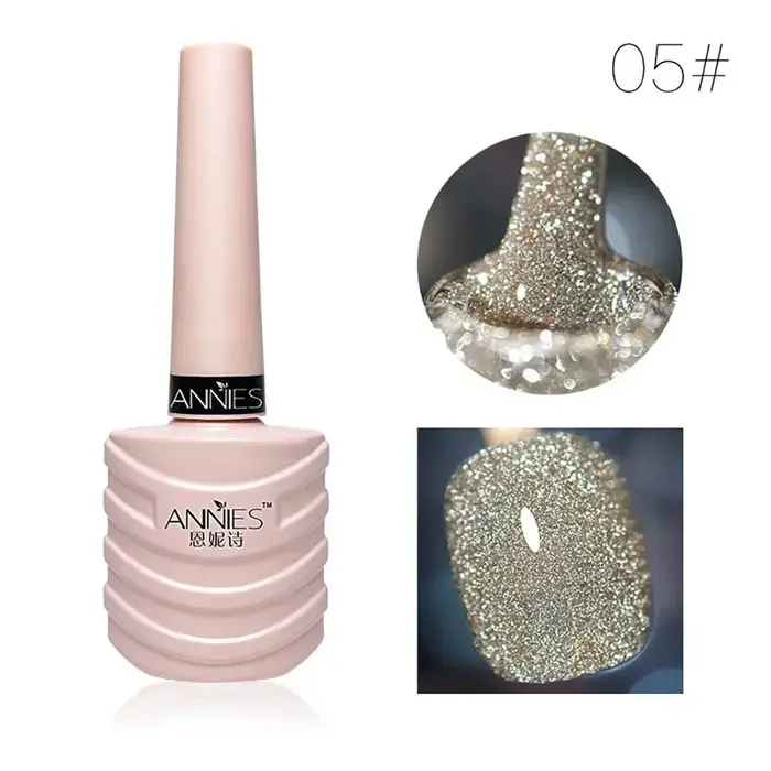 Verhéritage à Ongles en Gel UV à Paillettes pour Manucure