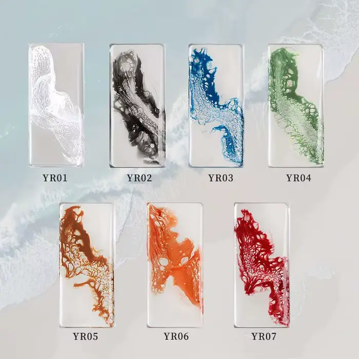 Vernis à ongles Gel liquide floraison vague de mer