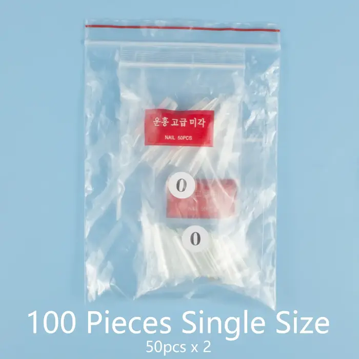 Ballerine longue taille unique 100 pièces faux ongles conseils