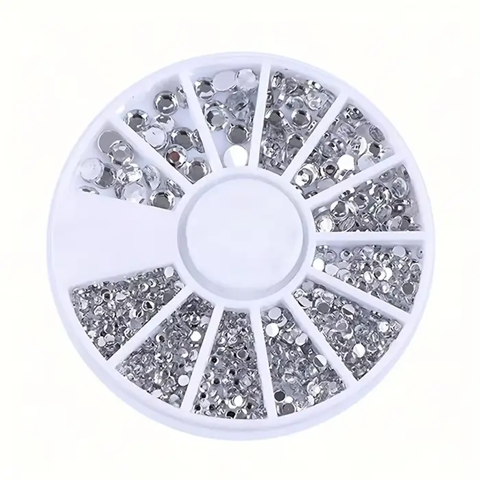 Pièces pour ongles, strass à paillettes, pierres précieuses en cristal, bijoux, perles, accessoires