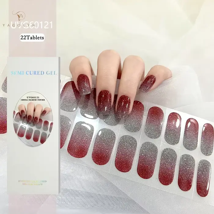 Bandes de Gel Semi-durci UV pour Lampe à Ongles