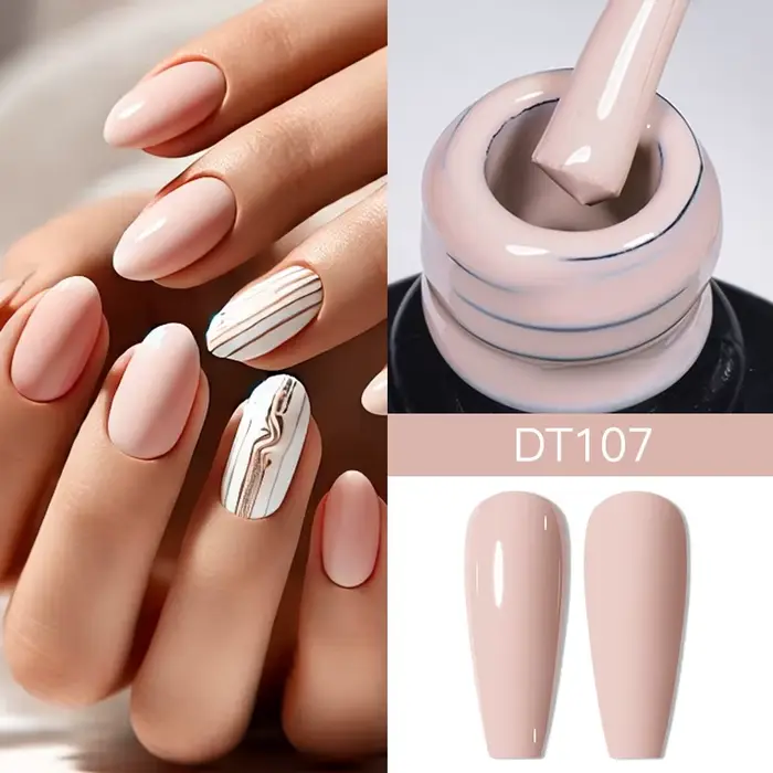 MEET ACROSS Vernis à ongles gel beige crème 7 ml