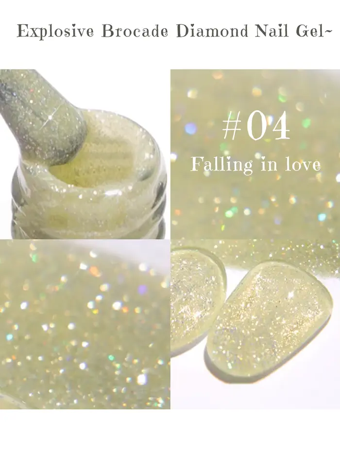ZH 1-4 pièces 12ML rose bleu blanc vert couleur série coccinelle paillettes Gel vernis à ongles, pop