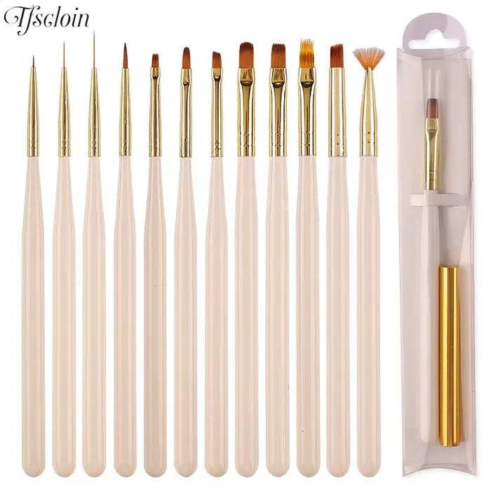 Stylo à dessin d'art d'ongle de style japonais