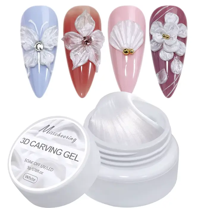 Gel de sculpture 3D pour ongles