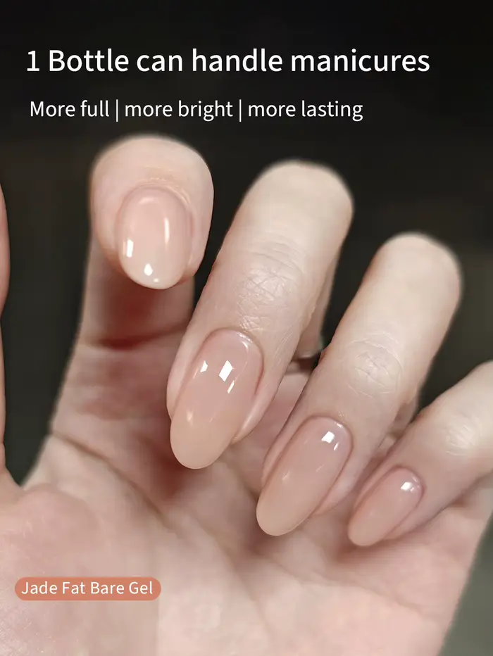 Vernis à ongles gel nude rose laiteux 12 ml