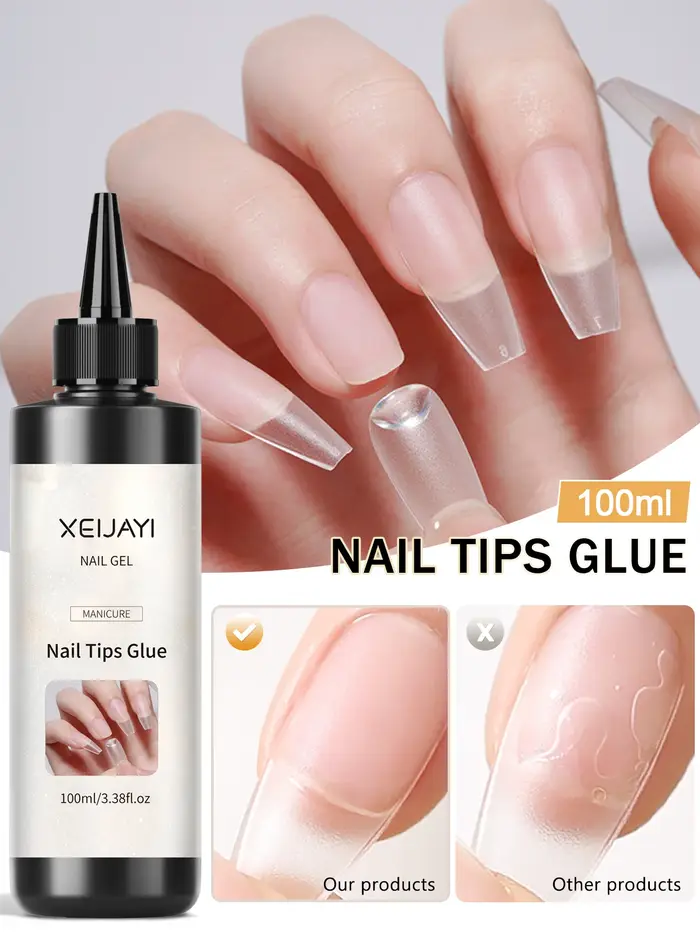 XEIJAYI 1pc 100ml Gel à ongles pour capsules d'acrylique
