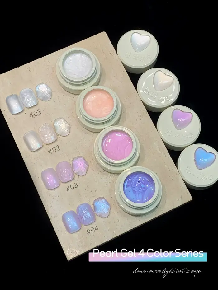 Vernis à ongles Gel à paillettes de perles fantastiques
