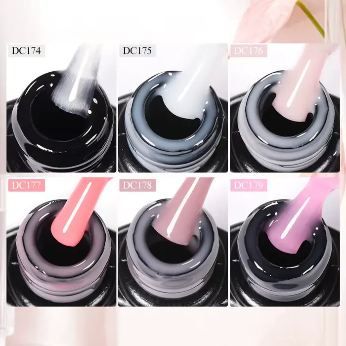 Mtssii 7ml blanc laiteux Extension rapide Gel vernis à ongles Semi Permanent tremper manucure Nail Art UV LED