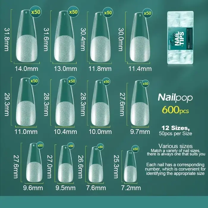 NAILPOP – faux ongles en Gel souple
