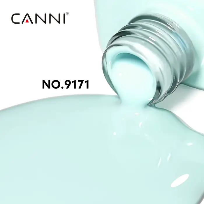 # 9171 CANNI Vernis à ongles en gel 9ml Bleu Glacé Clair HEMA FREE TPO