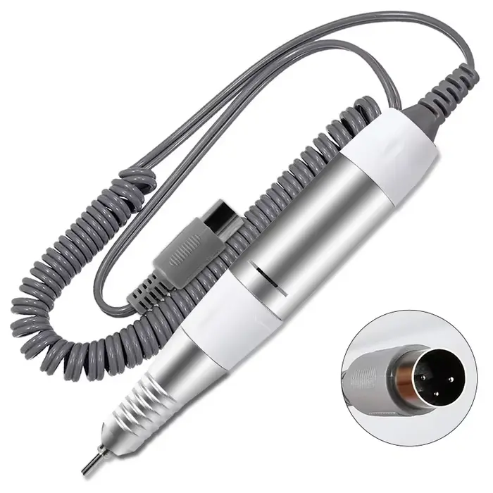 Stylo perceuse à ongles électrique, poignée de lime, machine à polir, outil de manucure et de pédicu