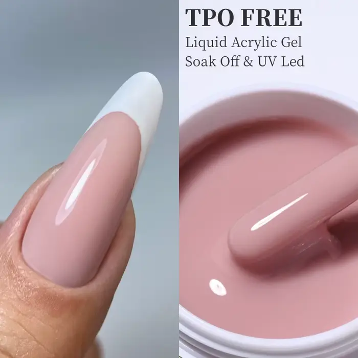 MSHARE liquide acrylique Gel Acrygel TPO constructeur gratuit Gel pour ongles Extension Constuction auto-niveau tremper UV LED Gel pot