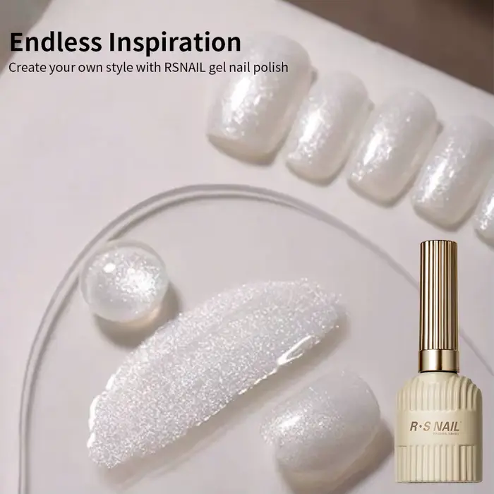 Vernis à ongles gel RSNAIL Milky White