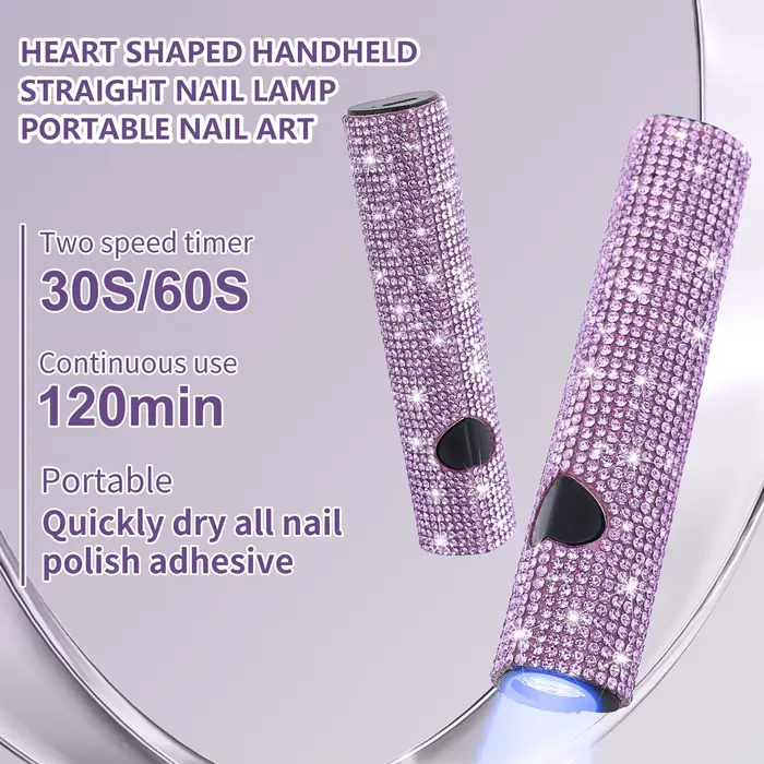 Un sèche-ongles à main avec perceuse
