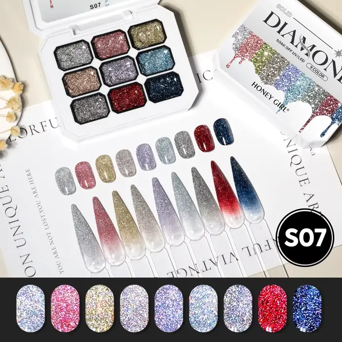 Vernis à ongles en gel brillant 9 couleurs, durable, très adapté à la manucure et à la pédicure, ess