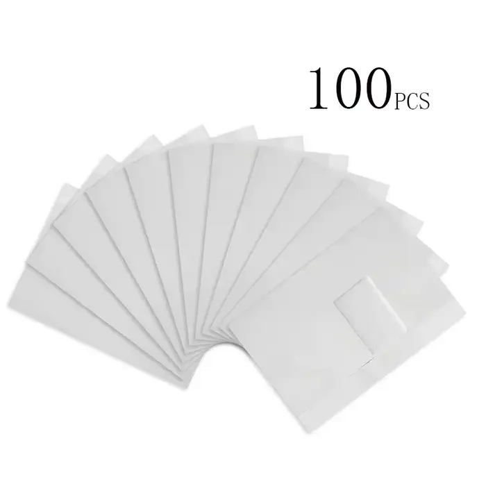 NOUVEAU Lot de 100 lingettes en aluminium pour dissolvant de vernis gel, accessoires de manucure