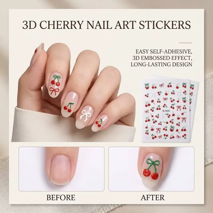 Autocollants auto-adhésifs pour Nail Art