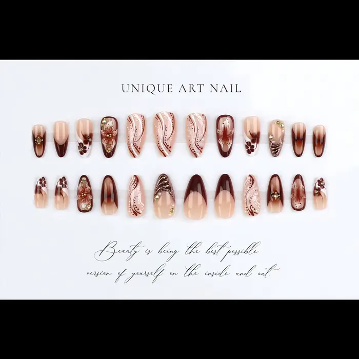 Faux ongles moyens pour femmes