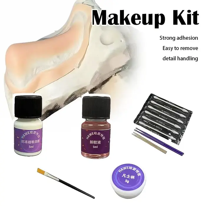 Colle et dissolvant Spirit Gum