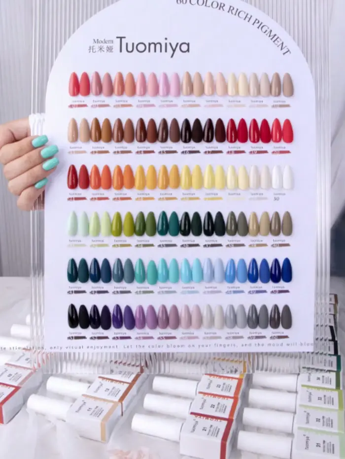 Ensemble de vernis à ongles 60 couleurs 15ml