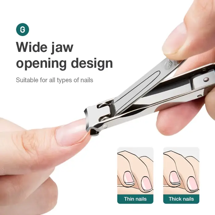 MR.GREEN coupe-ongles Ultra-mince pliable Portable voyage ciseaux à ongles coupe outils de manucure en acier inoxydable