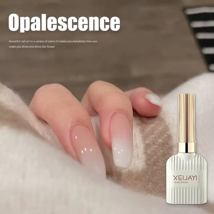 Vernis à ongles Gel blanc laiteux Pudding