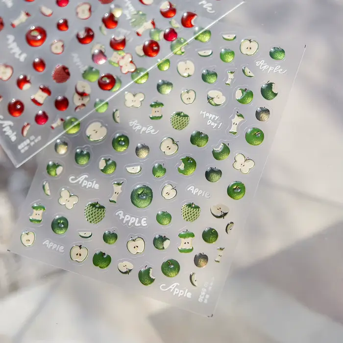 Autocollants pour ongles en gelée