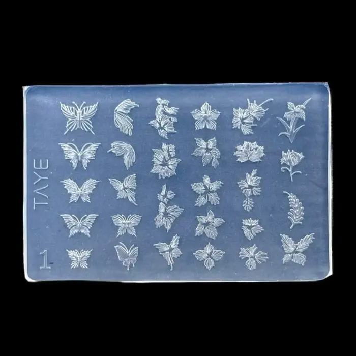 Moule papillon 3D pour Nail Art
