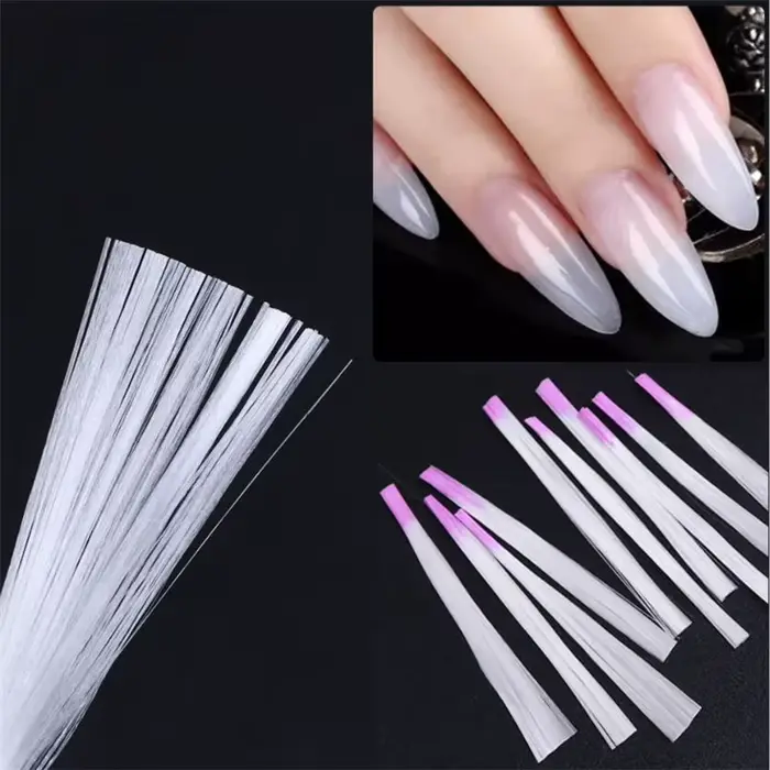 1M/2M/5M Nail Art fibre de verre pour Gel UV bricolage forme d'ongle Fibernails acrylique Extension