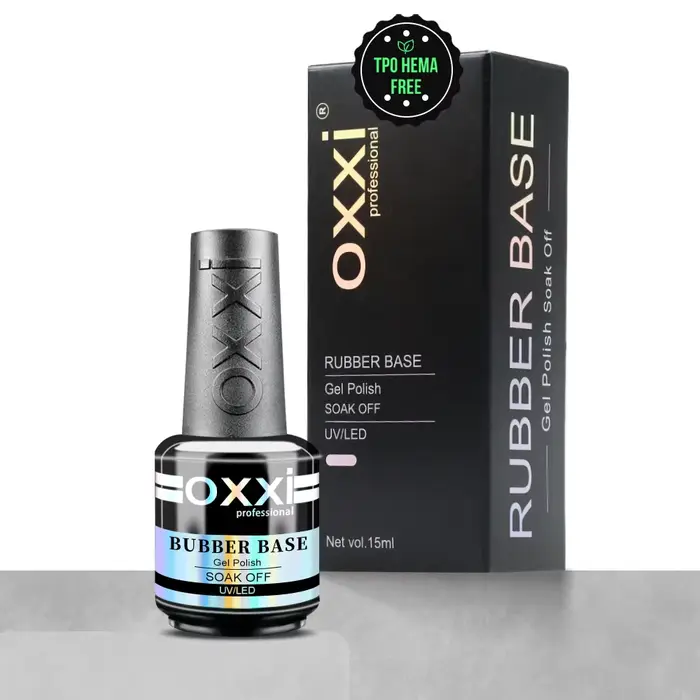 OXXI PROFESSIONAL Gel Base Caoutchouc 15ml Sans TPO ni HEMA