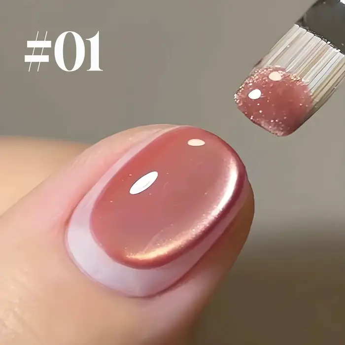 SHAKA 1-4 pièces Nouveauté Printemps/Été Meilleures ventes Vernis à ongles bleu
