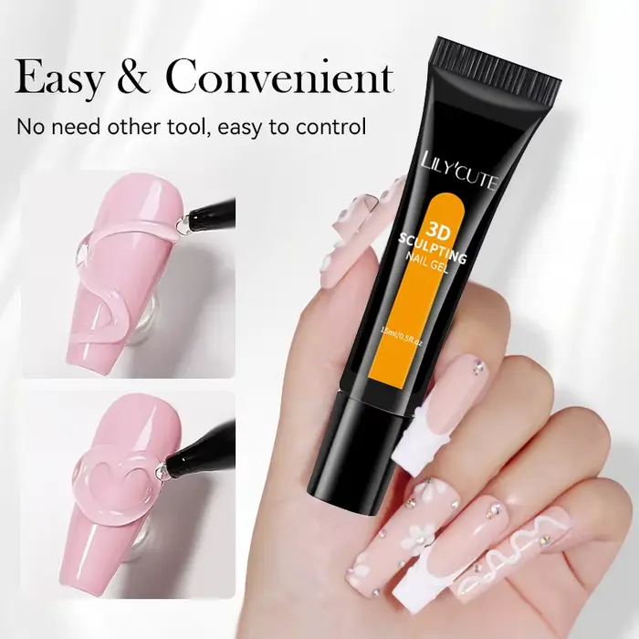 LILYCUTE Gel Sculptant 15ML pour Modelage 3D