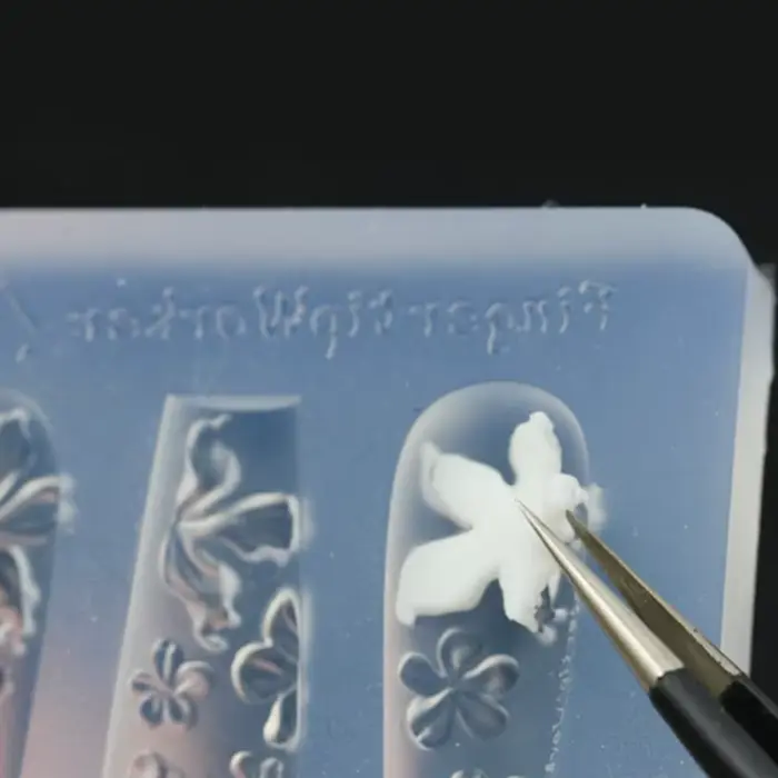 Moule à ongles en Silicone