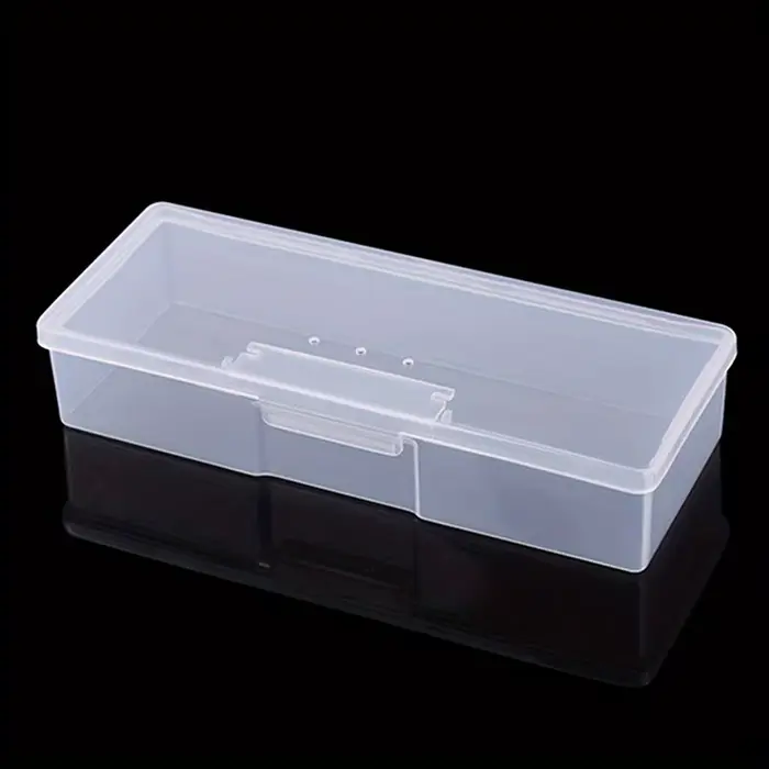 Boîte de rangement pour Nail Art, organisateur d'accessoires pour ongles, conteneur en plastique cub