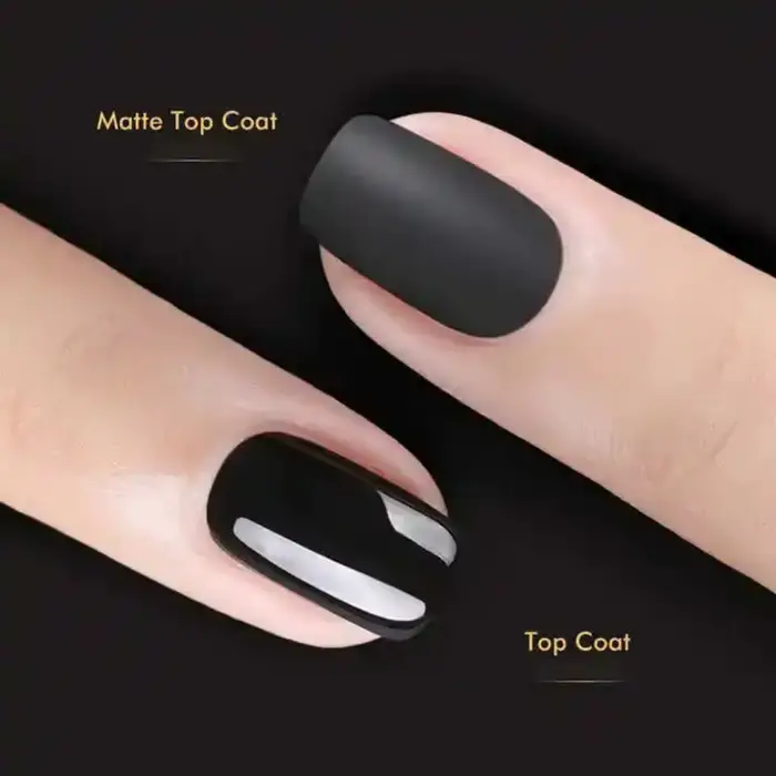 KODIES GEL Top Coat Mat Sans TPO Sans HEMA Vernis à Ongles Semi-Permanent UV/LED Fini Velours Mat pour Manucure