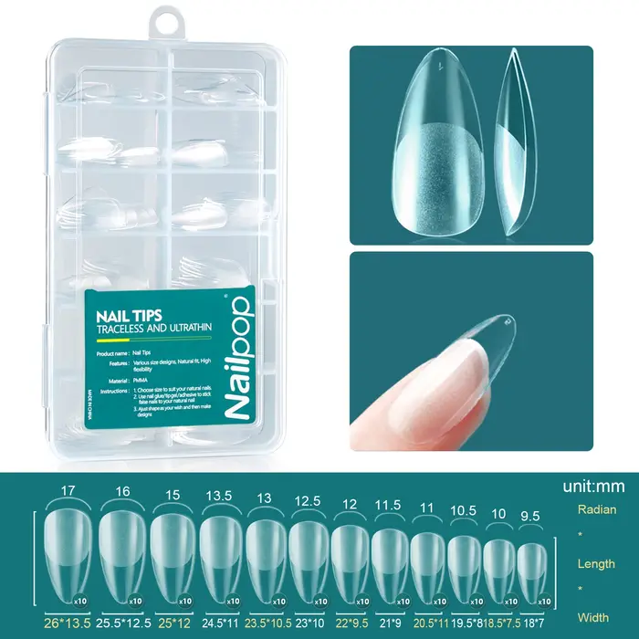 Nailpop – pointes de Gel souple pour ongles