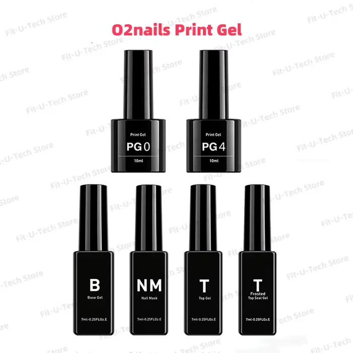 O2nails – Gel d'impression PG0 PG4