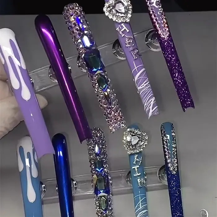 Faux ongles de luxe en acrylique