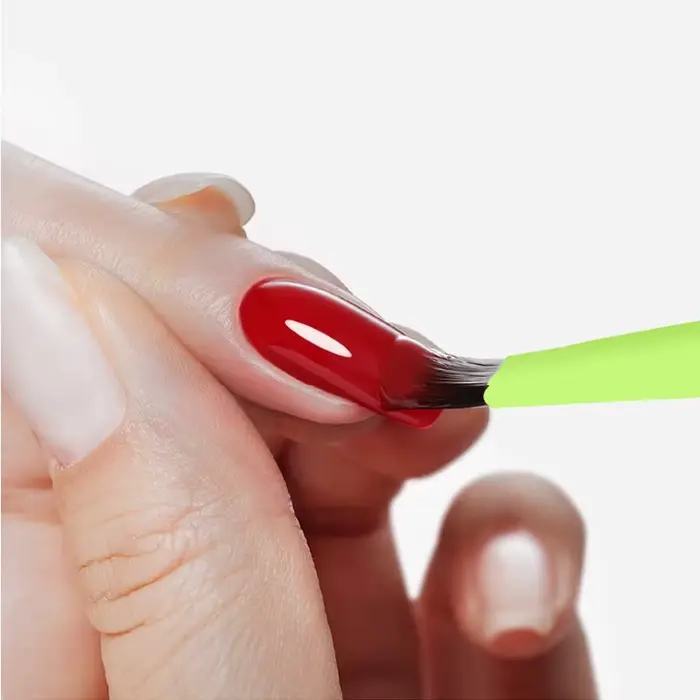Brosse à ongles verte, brosse à Gel pour manucure