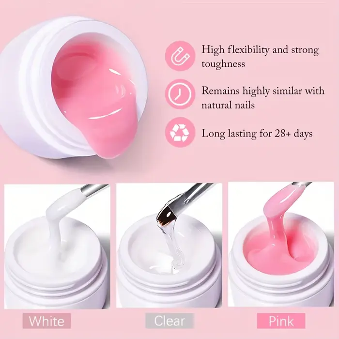 Kit de gel pour extension d'ongles NOCIS