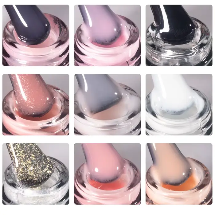 KODIES GEL Biab Builder Gel pour ongles dans une bouteille HEMA Free TPO Gel de Construction gratuit pour Extension