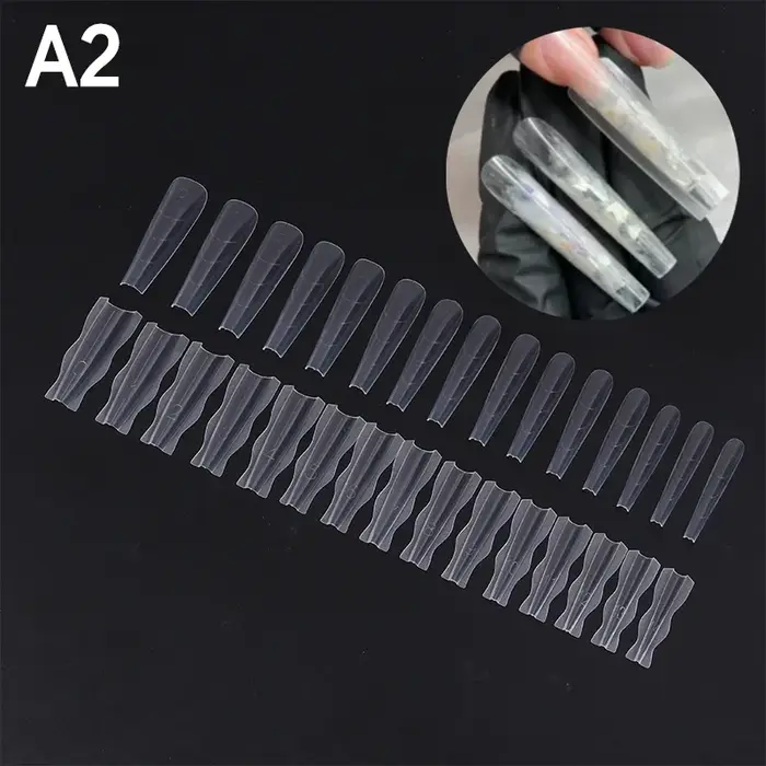 【HBA】60 pièces de formes à ongles pour sandwich