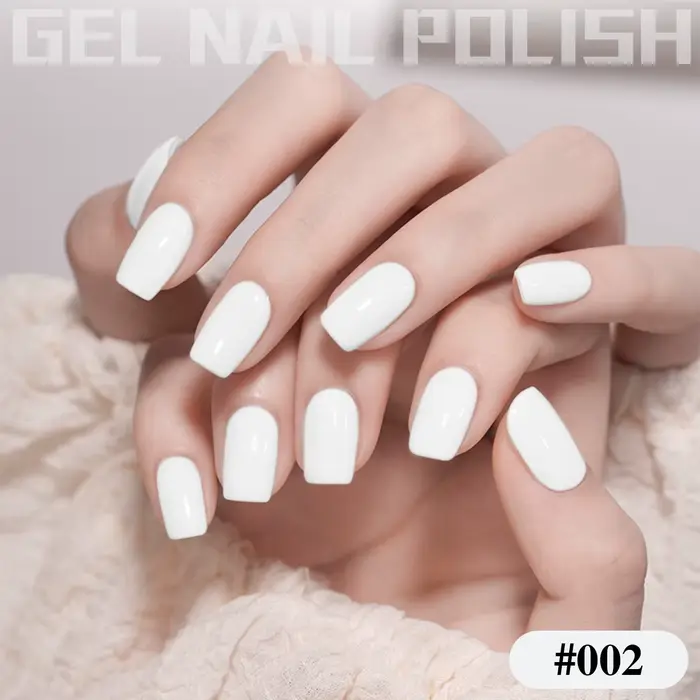 Vernis à ongles gel blanc Hassleless 15 ml
