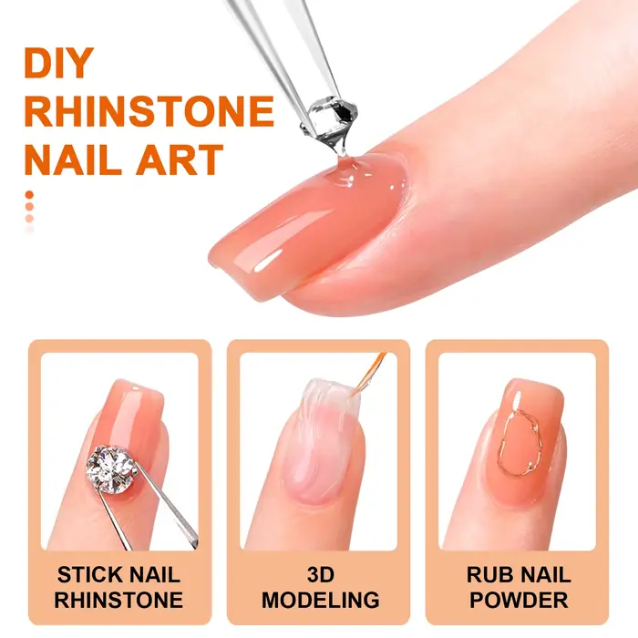 Colle à ongles Gel 15mL pour strass pour ongles