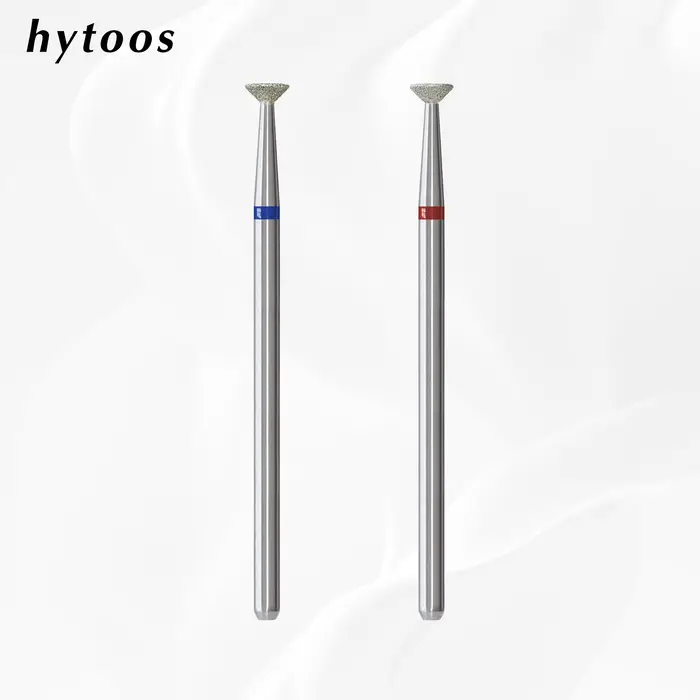 HYTOOS – foret diamant cône inversé de 4mm, dissolvant de cuticules et de peaux mortes russes, outil