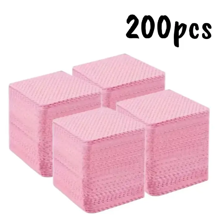 20/600 lingettes démaquillantes sans peluches pour ongles