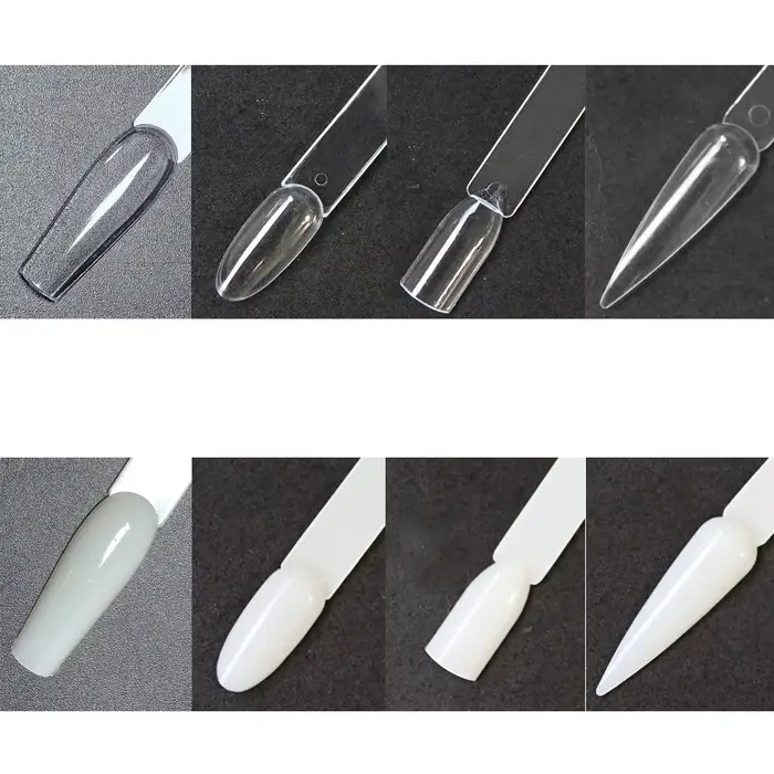 60/30 pièces faux ongles conseils Nail Art affichage acrylique ventilateur échantillon Gel vernis à